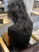 コフィー バイ メルト 吉祥寺(cofy by melt)&nbsp;【三ツ井純】ミディアムパーマ レイヤーカット レイヤーパーマ