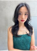 ACE 横浜　グレージュ×韓国風くびれ巻き