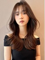 ロンド アンブル 四条烏丸(Lond ambre) 黒髪小顔ワンレンストレートレイヤー41115