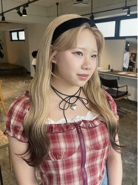 ニュート(Neut ) ケアブリーチ 裾カラー キツネカラー デザインカラー名古屋