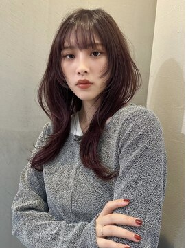 ロンド メリー 大宮(Lond merry) イメチェン外ハネボブ美髪ワイドバング顔周りレイヤーカット