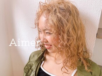 エメ(Aimer)の写真/≪女性スタイリストが多いサロン≫プロが厳選したグローバルミルボンやバリジョアを使用！うるツヤ髪に！