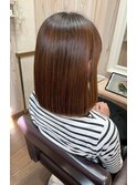ふんわりセミディ/大人可愛い/髪質改善/フェミニン春カラー