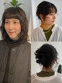 ハク(HaKU) パーマかけるとヘアアレンジも簡単で可愛くなります♪