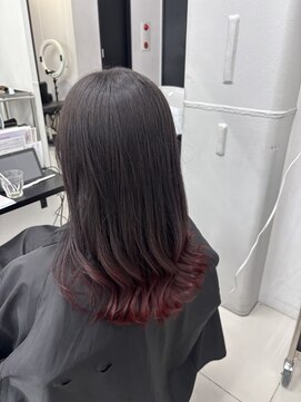 アライブ ハラジュク(ALIVE harajuku) 【ALIVE 夕貴】レッドグラデーションカラー