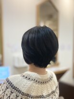 ヘアー グリーン(hair green) 30代40代50代/大人ナチュラル/レイヤーショートボブ