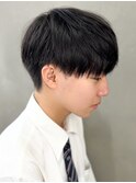 マッシュ/黒髪/ナチュラルマッシュ/メンズ/ツーブロック
