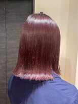 ヘアリゾート粋 トゥジュ 池袋東口店(tujuh)&nbsp;艶髪/ミディアム/ピンクブラウン