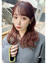 クーエフー(coo et fuu) レイヤーカットレイヤーロング秋カラーシースルーバング