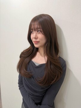 プレバイイオエ 三宮店(pre. by ioe) 髪質改善/ココアベージュ/小顔カット