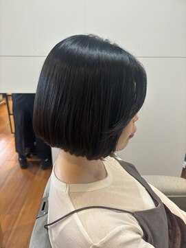 アニュー 大宮店(ANEW) 顔周りレイヤーボブスタイル