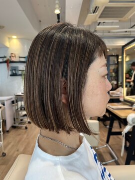 ジュイール(jouir) 三鷹ショートボブくびれショートイルミナカラー顔周りレイヤー