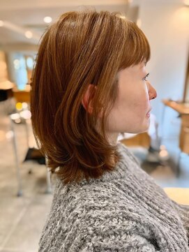 本八幡 × レイヤーミディ × 似合わせカラー