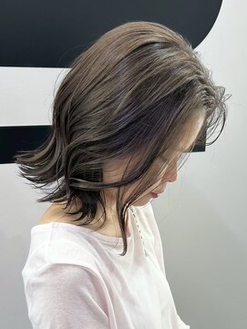ブレス ヘアデザイン(BLESS hair design) 東静岡ショートボブくびれショートイルミナカラー顔周りレイヤー