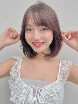 キリ 表参道(kyli) 愛され似合わせカットセミディうるツヤ外ハネボブくびれヘア