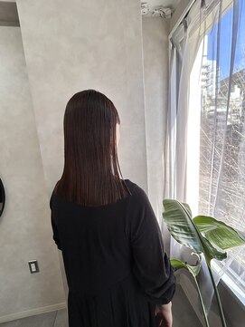 マイルームギンザ 銀座店(my room GINZA) 縮毛矯正×バイカルテトリートメント◎ 銀座　東銀座