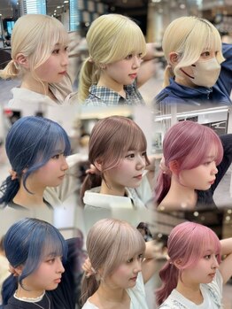 ラックスビー エメ 豊橋店(LUXBE aimer)の写真/こだわりの顔周りカットでトレンドを抑えた小顔魅せヘア・レイヤースタイルも◎『なりたい』を叶えます☆