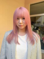 ステップボーンカットオオサカ(STEP BONE CUT OSAKA Via TICK-TOCK)&nbsp;【ステップボーンカット】スプリングピンク