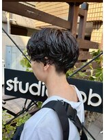 スタジオノブ(Studio nob) メンズパーマ/フェザーパーマ/刈り上げセンターパート