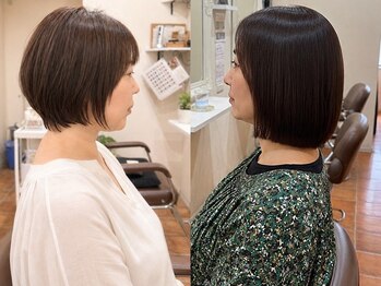 アウラ(AULA)の写真/【スタイリング簡単】再現性重視『ショートカット』カット技術に自信◎/白髪染め・メンズカットも人気