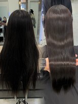 ロムーク 表参道(LOMKH)&nbsp;レイヤーカット最先端の髪質改善ストレート縮毛矯正ツヤ髪ロング
