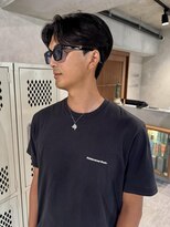 ハイプ マン 藤沢(HYPE MAN)&nbsp;フェザーパーマ毛流れパーマセンターパートニュアンス眉カット