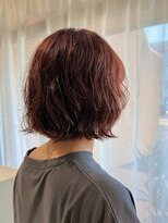 ログ(log)&nbsp;ニュアンスパーマ　髪質改善カラー　顔まわり　レイヤー　艶髪