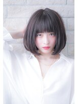 エルデ ナインズ ヘアー スタンド 川口店(elde 9's HAIR STAND)&nbsp;大人かわいいグレージュひし形シルエットエアリーボブ