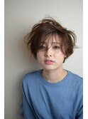 ラフに動かしたショートスタイル