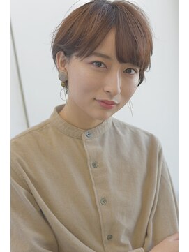 レブリイゼンコー イオンモール幕張新都心店(Reverie ZENKO) ナチュラルショートボブ