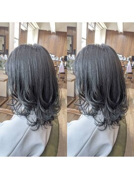 ヘアーサロン リバース(Hair Salon Rebirth) 【防府/Rebirth】ブルーブラック