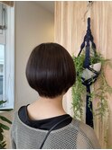 20代30代40代★大人かわいい☆小顔リップライン丸みショート