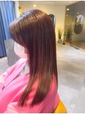 「透明感」「ツヤ」「手触り」の髪色へ。