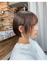 ユアーズヘアセカンド(youres hair 2'nd)&nbsp;丸みショート　ぷっつんボブ　くびれボブ　マッシュショート