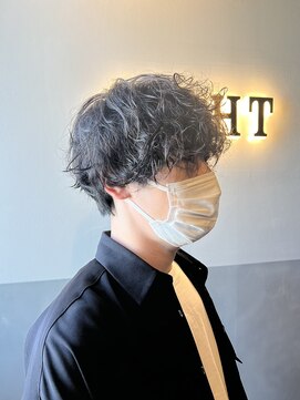 エイト 池袋店(EIGHT ikebukuro) ミディアムスパイラルパーマ@富澤翼