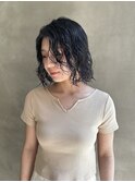 【能田　花音】ハードパーマ