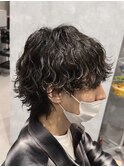 波巻きスパイラルメンズウルフツイストスパイラル