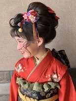 ピエスヘア(PIE'CE HAIR)&nbsp;静岡/清水 七五三 × 新日本髪