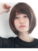 【Say.福岡】ショートヘア×顔周りレイヤー×ぱっつん前髪