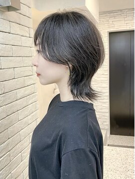 ヘアメイク シンズ レインボー(Hair Make SHIN'S RAINBOW) ショートボブ/大人巻き/ぷつっとボブ/ナチュラルモード/高松