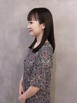 テテコケット(tete coquette)&nbsp;簡単スタイリング！ワイドバング/フルバング/透明感暗髪