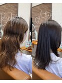 髪質改善カラー