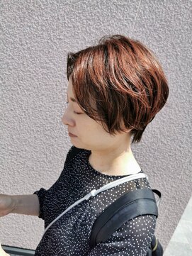 ラナンキュラス(Ranunculus) ニュアンスショートパーマ