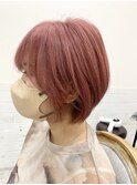ショート ピンク