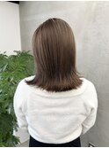 ミルクティーベージュ 全頭ブリーチ1回