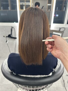 フリーラ 横浜(freera) 髪質改善サラサラプレミアムストレート大人ガーリー韓国ボブ横浜