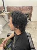 縦落ちパーマ
