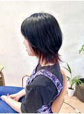 ウルフボブ×ボルドー