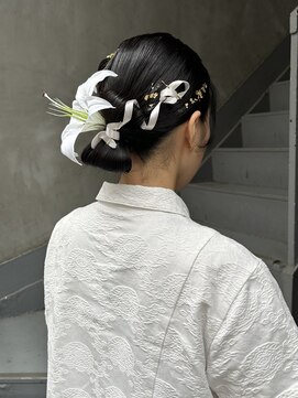 ビビト(bibito) bibito ヘアセット ヘアアレンジ 振袖セット リボンアレンジ