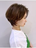 ショートカット ショートヘア 大人ショート 広尾 恵比寿